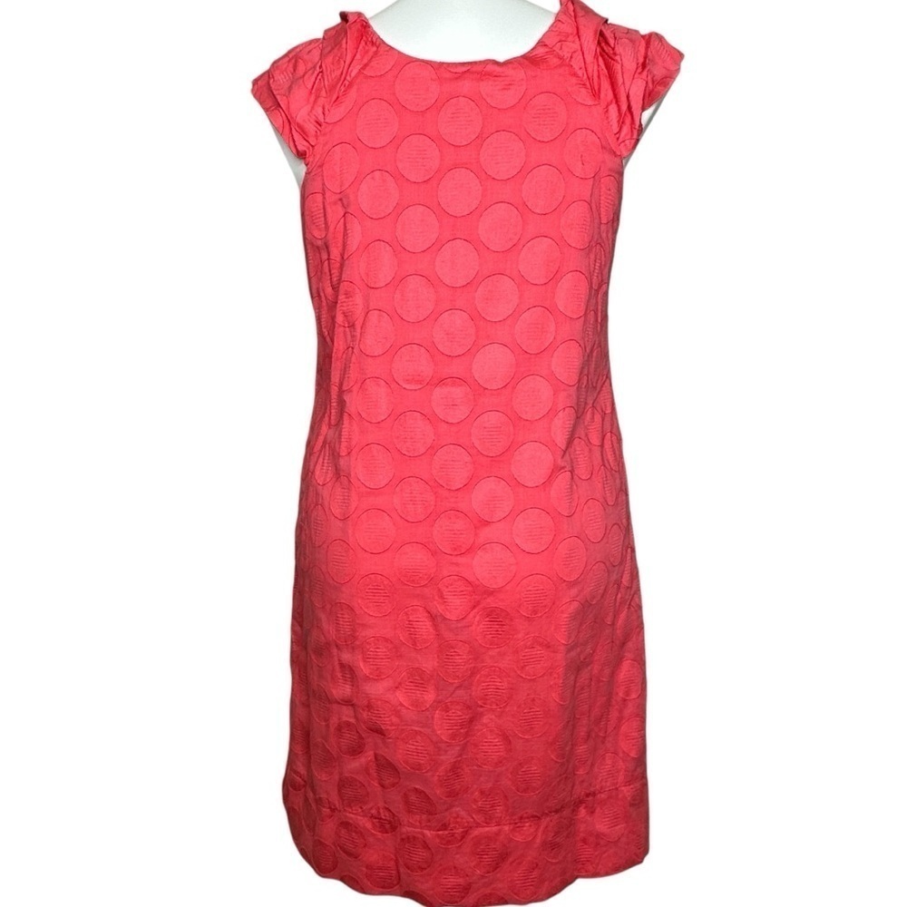 Rabbit Rabbit Rabbit coral dot dress 14 - Picture 3 of 7